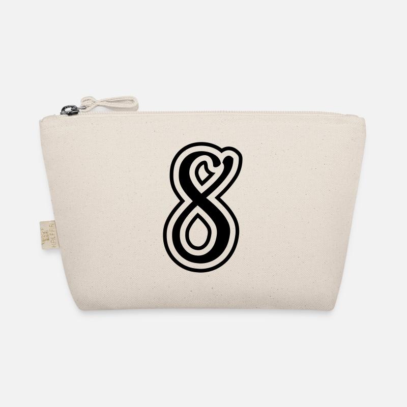 8 Number number Organic Pouch