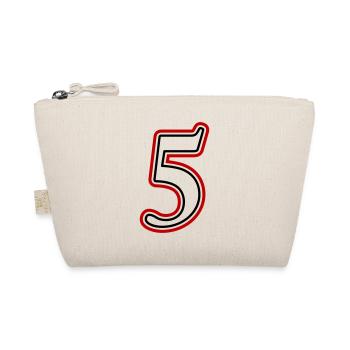 5 Number number - Organic Pouch - nature - Front