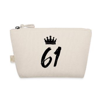 61 Number crown - Organic Pouch - nature - Front