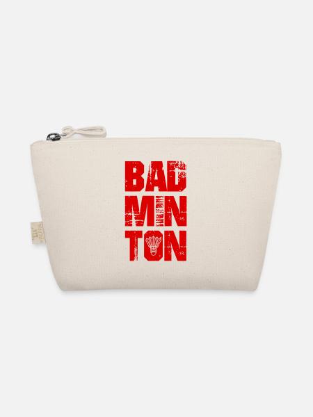 Badminton Sports - Organic Pouch - nature - Front