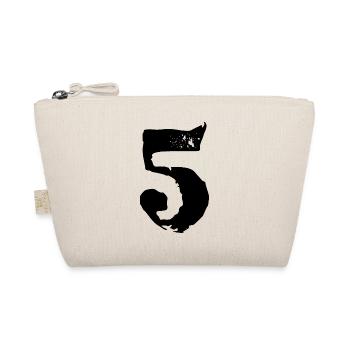 5 Number jersey - Organic Pouch - nature - Front