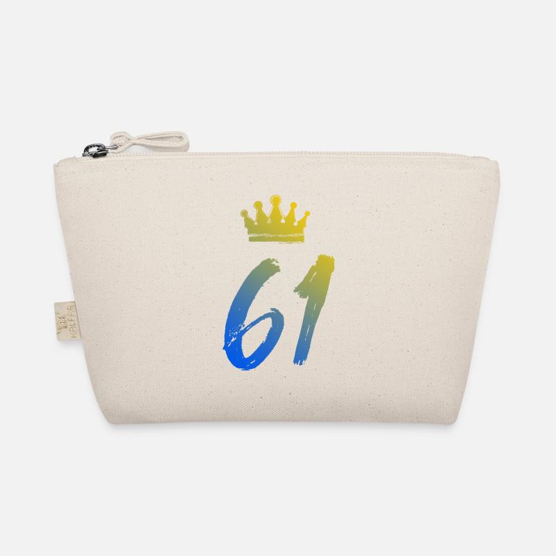 61 Number crown Organic Pouch