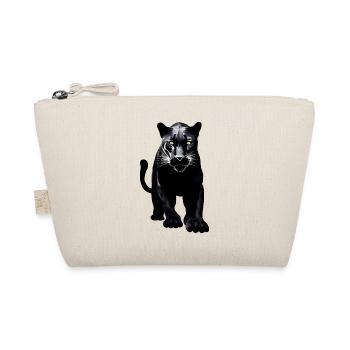Black Leopard - Organic Pouch - nature - Front