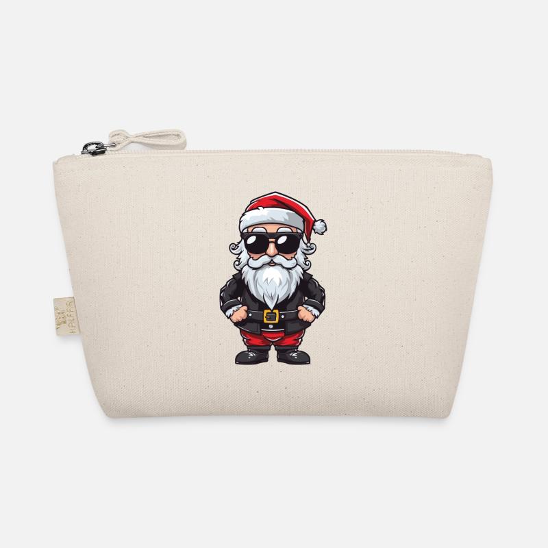 Santa Weihnachtsmann Comic Bio-Täschchen