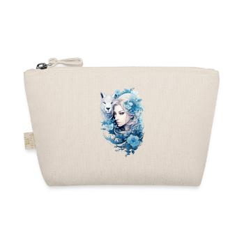 Mystical Wolf Beauty - Organic Pouch - nature - Front