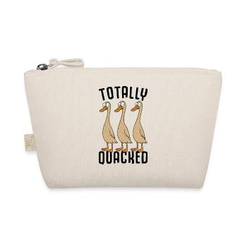 Runner Duck Duck Duck Duck Coop Gift - Organic Pouch - nature - Front