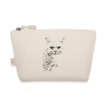 British Shorthair Cat Cat Black Cats - Organic Pouch - nature - Front