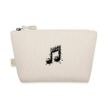 Fluid Flowing Music Sheet Music - Organic Pouch - nature - Front