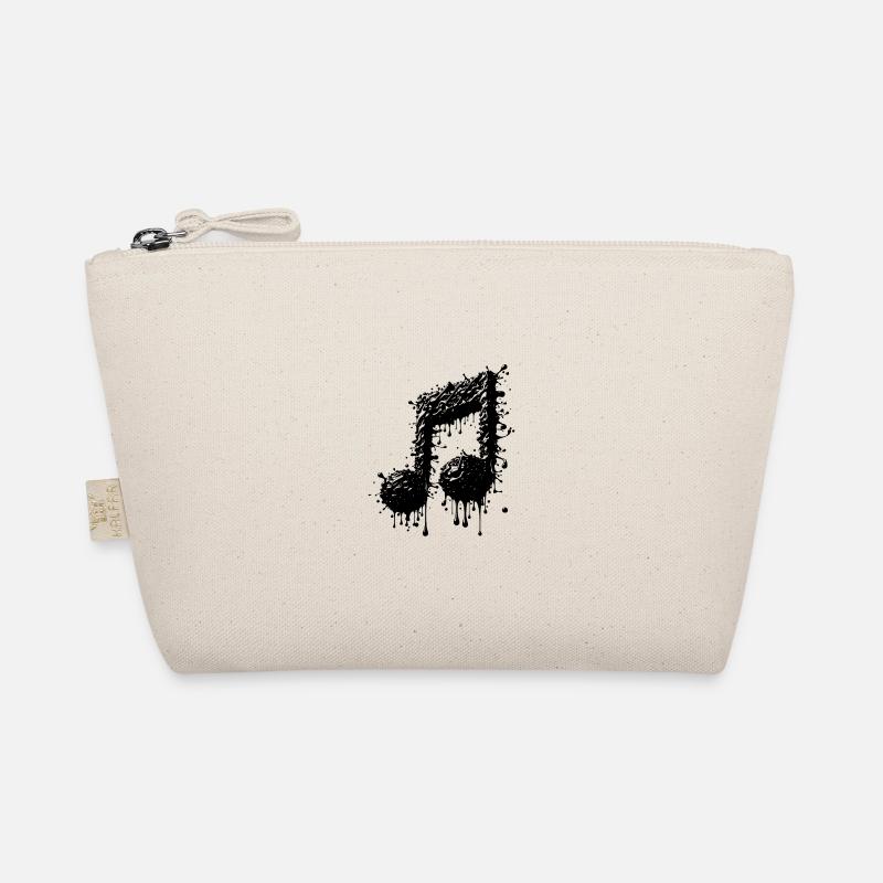 Liquid Music Eighth Notes Scale Organic Pouch