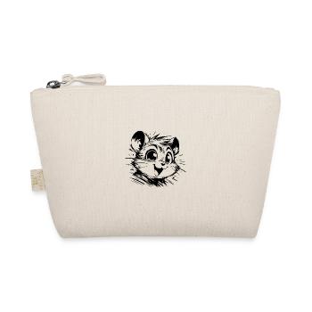 Kids Hamster Funny Baby Drawing - Organic Pouch - nature - Front