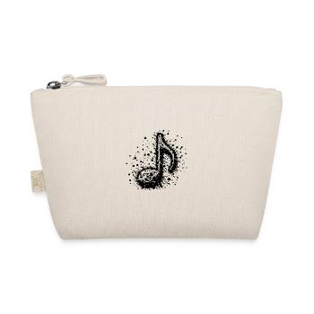 Music Sheet Music Tattoo Splash - Organic Pouch - nature - Front