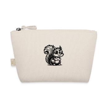rire bébé écureuil enfants dessin - Trousse biologique - nature - Devant
