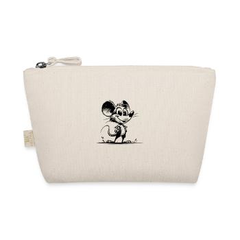 Souris d’enfant fière avec d’énormes oreilles - Trousse biologique - nature - Devant