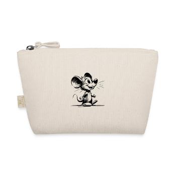 Souris pour enfants avec de grandes oreilles Crayon Style de croquis - Trousse biologique - nature - Devant