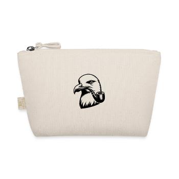 Seagull with Nordic nautical charisma - Organic Pouch - nature - Front