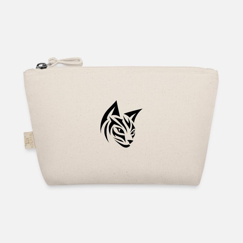 Tête de chat dans la conception graphique de tatouage tribal - Trousse biologique - nature