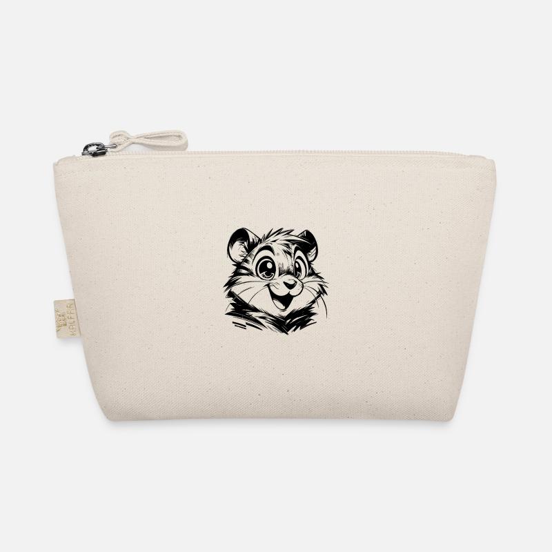 Petit hamster mignon charmeur souriant Trousse biologique