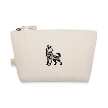 Tribal Husky with mystical charisma - Organic Pouch - nature - Front