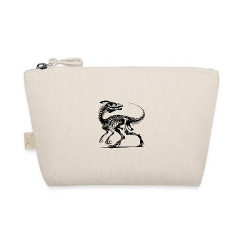 Raptor Dino - I'm not old - I'm a fossil - Organic Pouch - nature - Front
