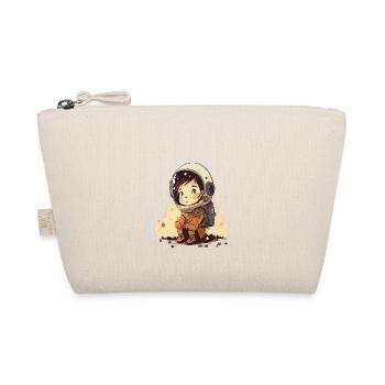 Cute and cute astronauts illustration - Organic Pouch - nature - Front
