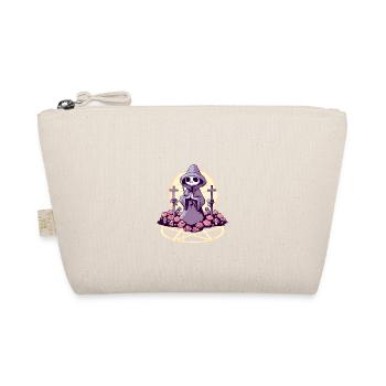 Pastel Goth Kawaii Cute Death Grim Reaper - Organic Pouch - nature - Front