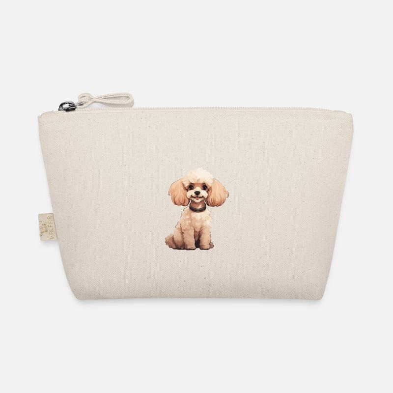 Caniche mignon, Illustration de chiens - Caniche Trousse biologique