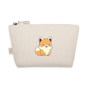 Kiitsune renard mignon adorable animé kawaii manga - Trousse biologique - nature - Devant