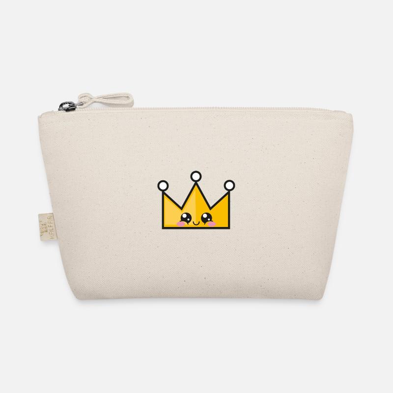 Sweet crown drawing Organic Pouch