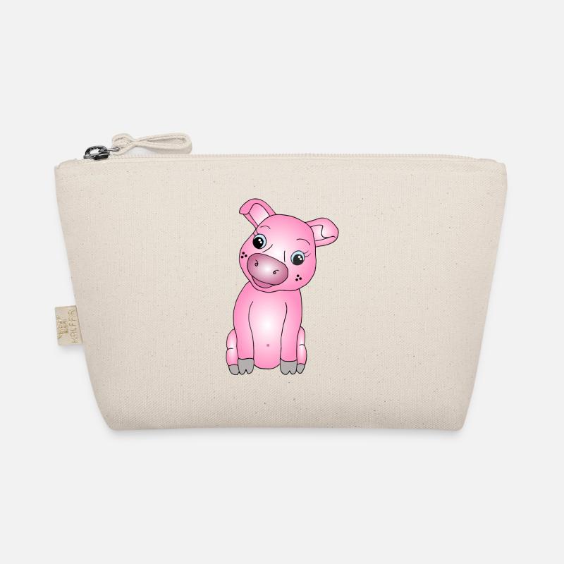 Süßes Schweinchen Bio-Täschchen