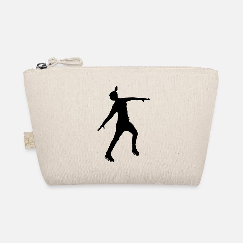 Patineuse artistique dans une pose stable Trousse biologique