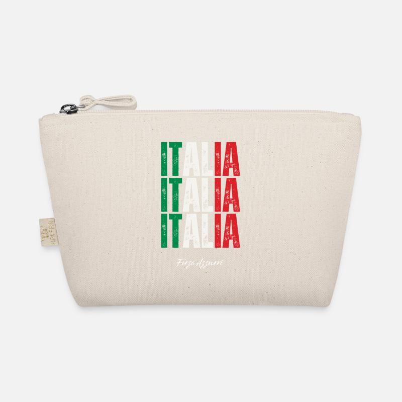 Drapeau de l’Italie, fierté italienne Trousse biologique