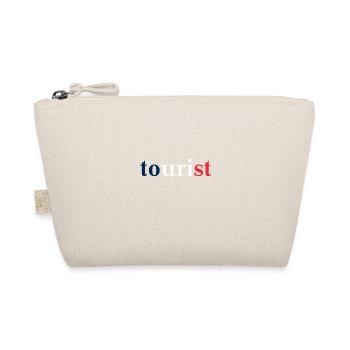 French Tourist Gift Idea France Paris - Organic Pouch - nature - Front