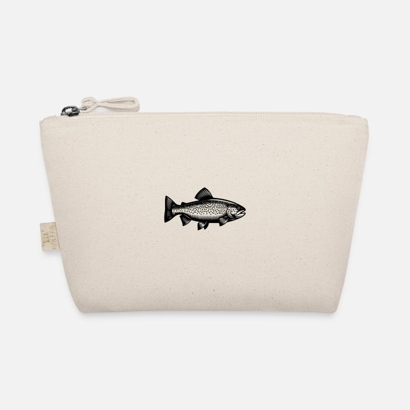 Rainbow Trout - True-to-life predatory fish design Organic Pouch