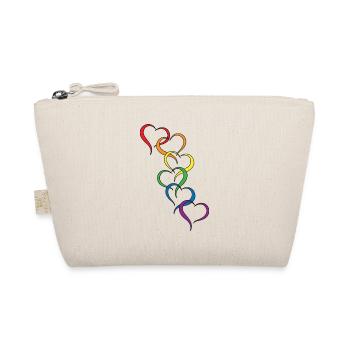 LGBT Geschenk Spruch Freunde Pride Rechte - Bio-Täschchen - Natur - Vorne