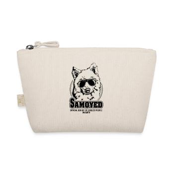 SAMOYED coolest people dogs saying Wilsigns - Organic Pouch - nature - Front