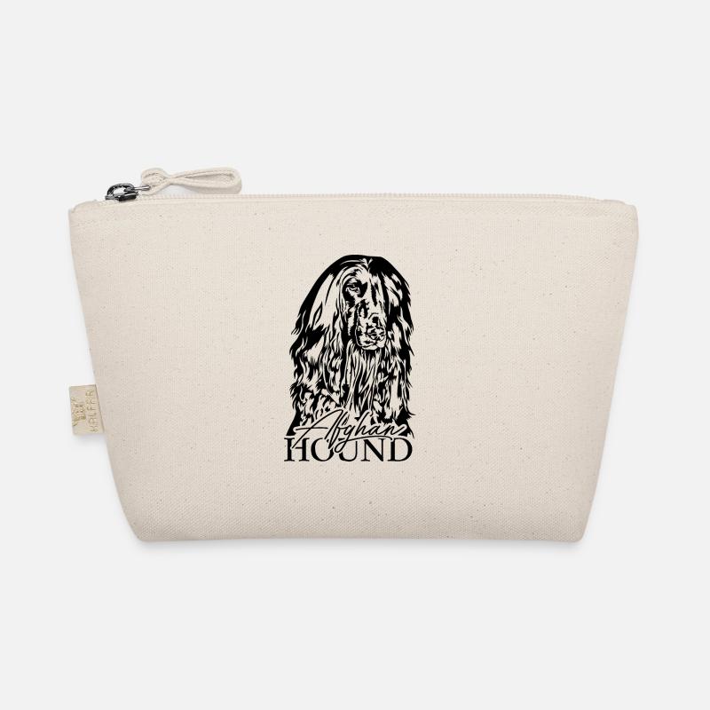 AFGHAN HOUND Portrait Wilsigns Hunde Hund Bio-Täschchen