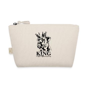 Cane Corso King Dog Saying Dogs Dog Wilsigns - Organic Pouch - nature - Front