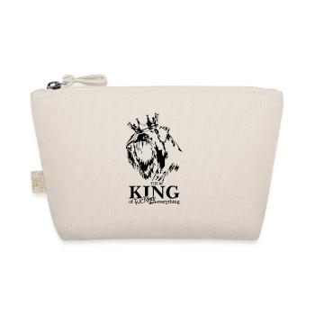 Giant Schnauzer King Dog Saying Dogs Dog - Organic Pouch - nature - Front
