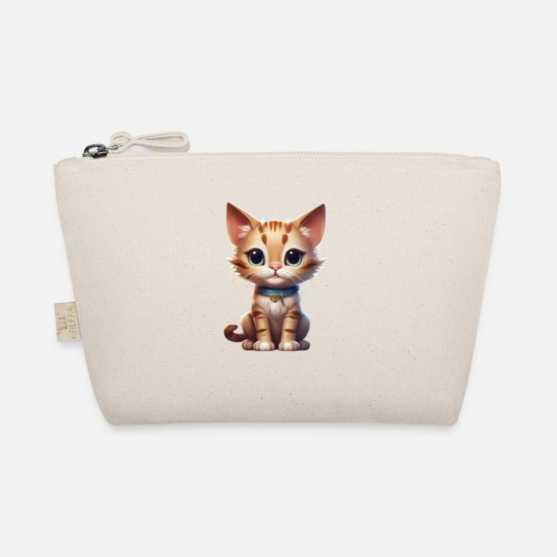 Cat brown Organic Pouch