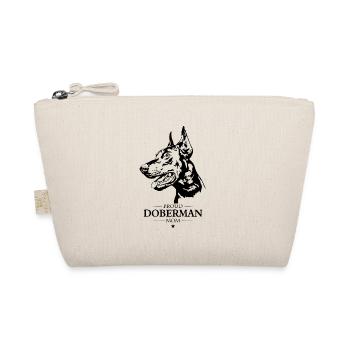 Doberman Mom Dog Dog Doberman Wilsigns - Organic Pouch - nature - Front