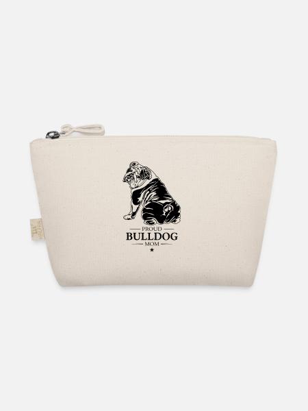 Maman bouledogue anglais bouledogue chiens Wilsigns - Trousse biologique - nature - Devant