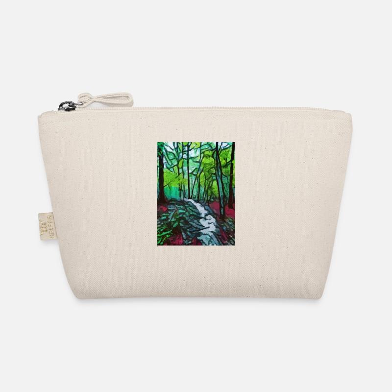 Wald Gemälde Bio-Täschchen