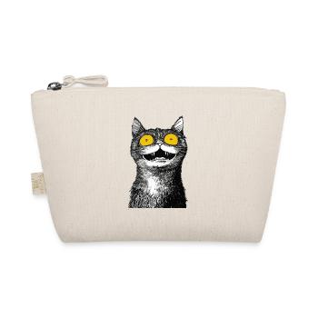 Chat rhinocéros noir et blanc - Trousse biologique - nature - Devant