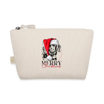 Santa HOVAWART Merry Christmas Hunde Hund Wilsigns - Bio-Täschchen - Natur - Vorne