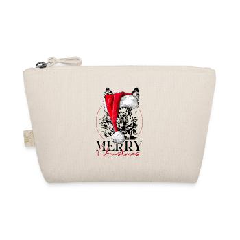 Santa MUDI Joyeux Noël Chiens Wilsigns - Trousse biologique - nature - Devant