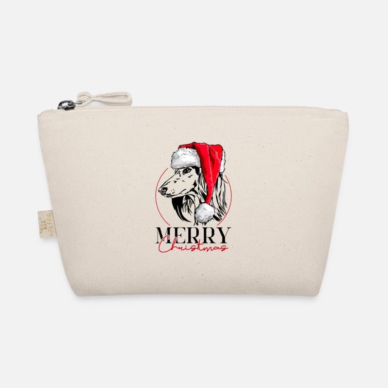 Santa SALUKI Joyeux Noël Lévriers Wilsigns Trousse biologique