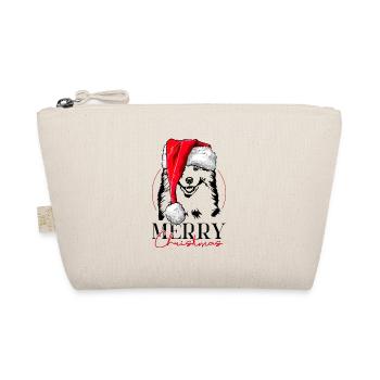 Père Noël Samoyède Joyeux Noël Chiens Wilsigns - Trousse biologique - nature - Devant