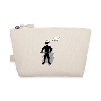 Hobby biker - Organic Pouch - nature - Front