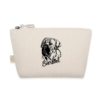 BOERBOEL PORTRAIT Hunde Hund Wilsigns - Bio-Täschchen - Natur - Vorne