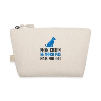t-shirt propriétaire de chien humour - Trousse biologique - nature - Devant